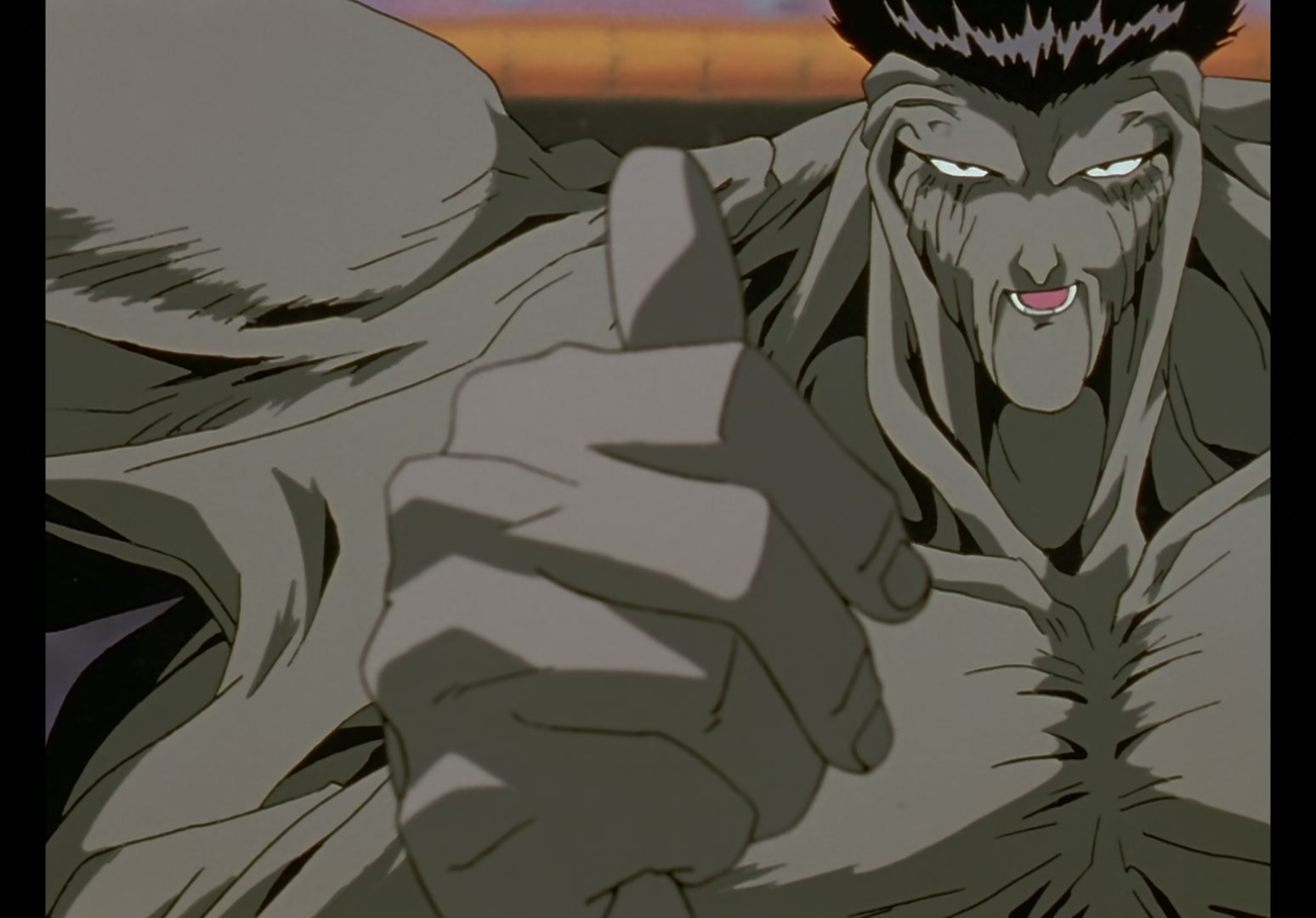 Yu Yu Hakusho Ep 62: Toguro's Full Power @ 00:18:42