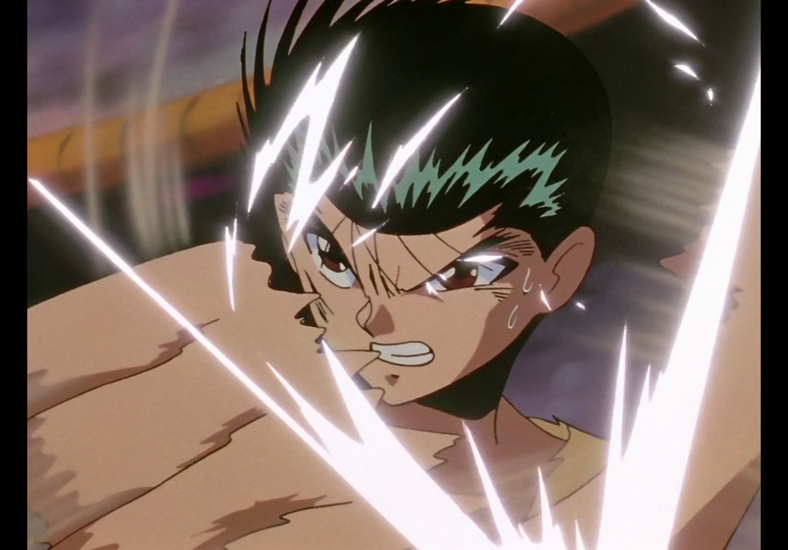Yu Yu Hakusho Ep 62: Toguro's Full Power @ 00:18:53