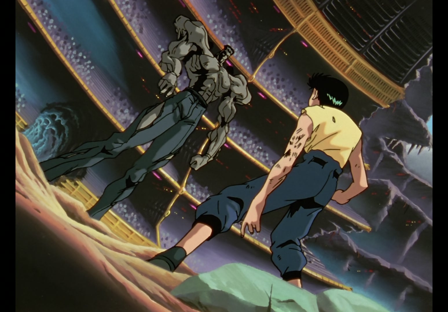 Yu Yu Hakusho Ep 62: Toguro's Full Power @ 00:20:32