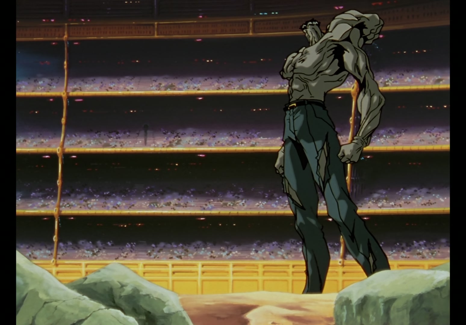 Yu Yu Hakusho Ep 62: Toguro's Full Power @ 00:21:28