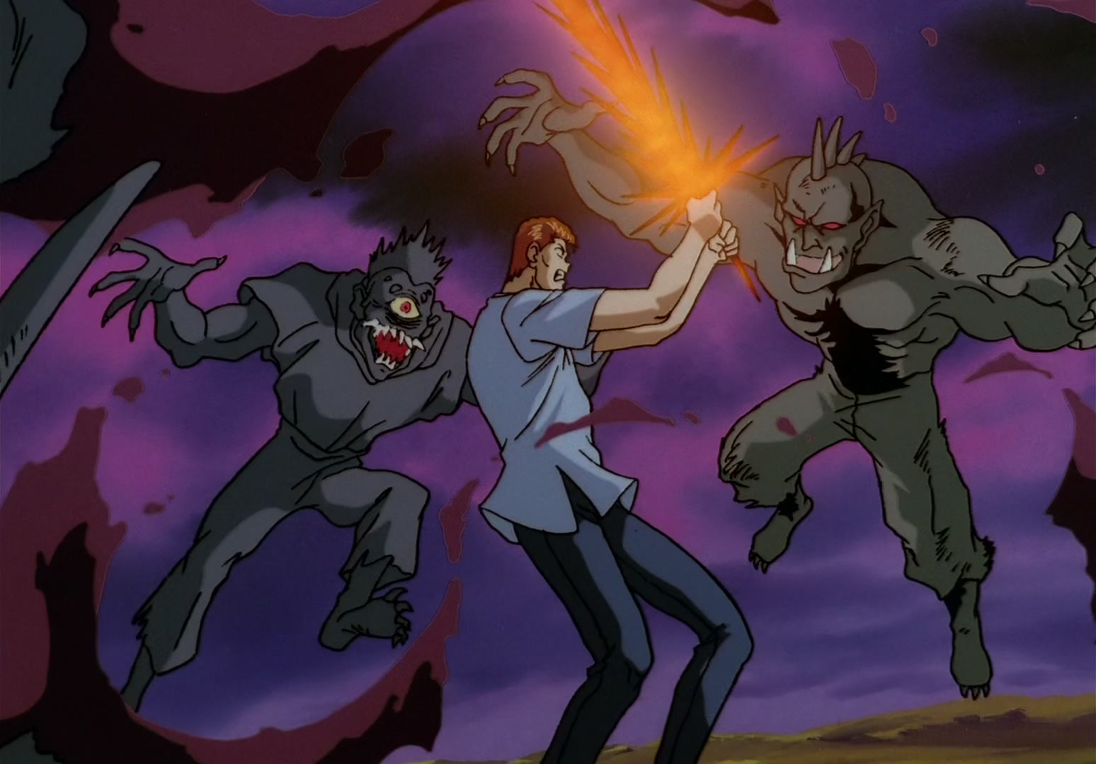 Yu Yu Hakusho Ep 70: Genkai's Ruse @ 00:01:00