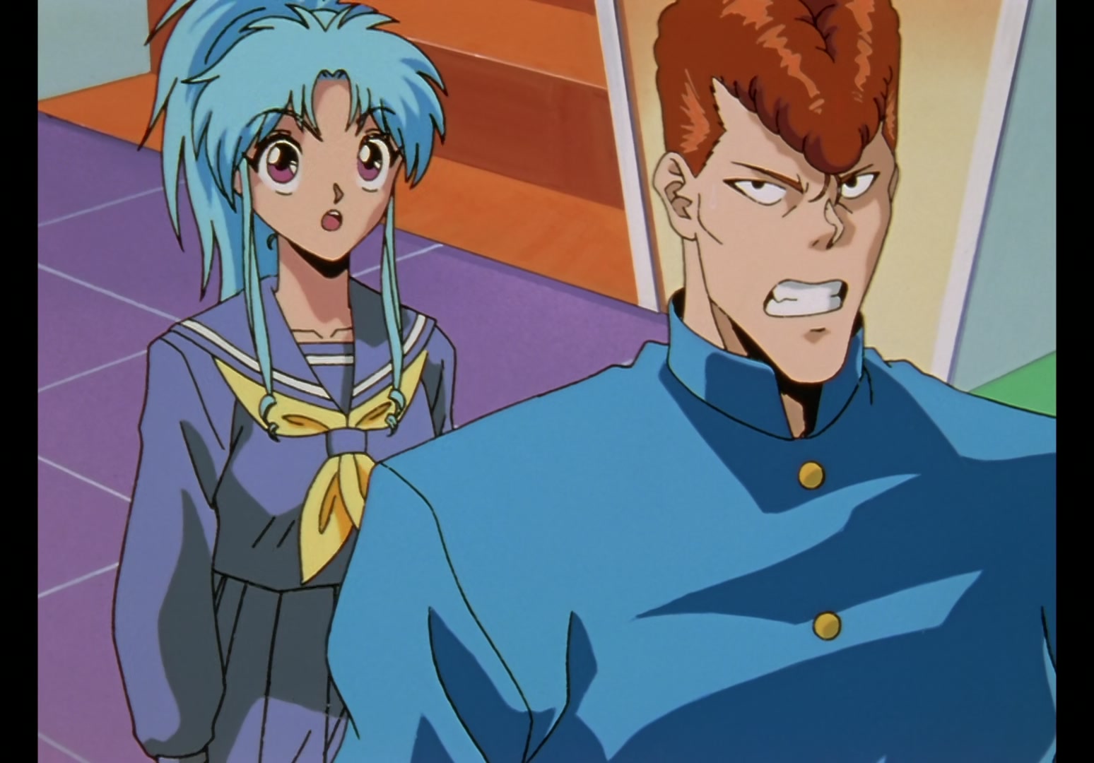 Yu Yu Hakusho Ep 70: Genkai's Ruse @ 00:04:28