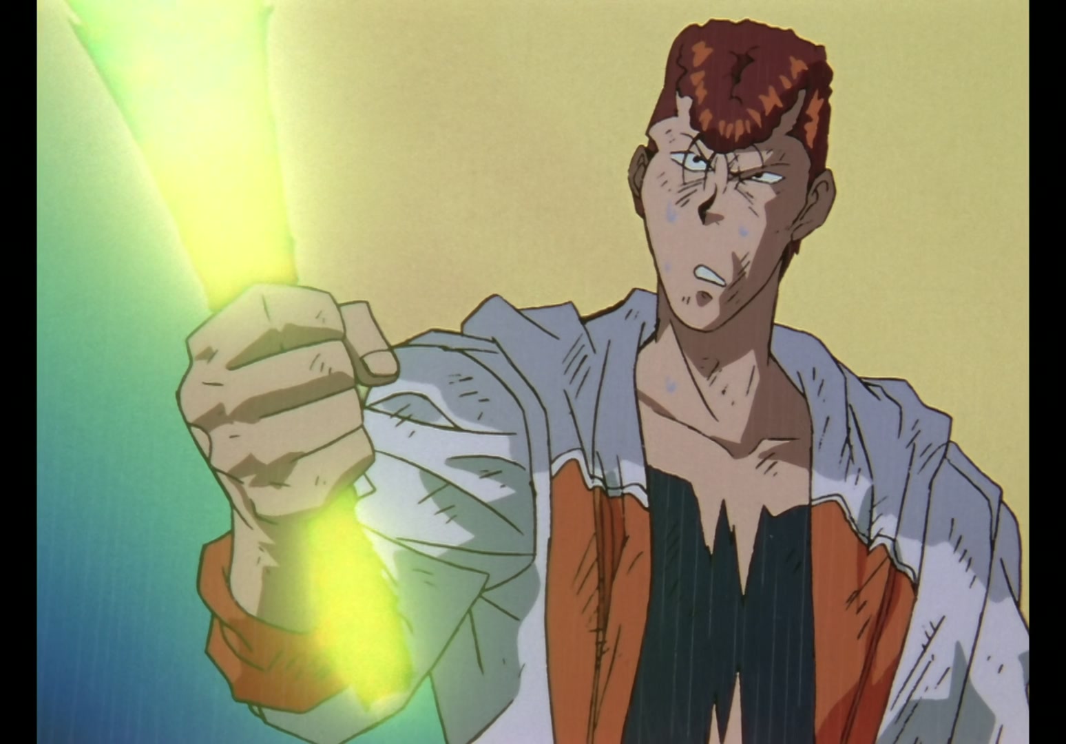 Yu Yu Hakusho Ep 76: Kuwabara: Awakening @ 00:09:13