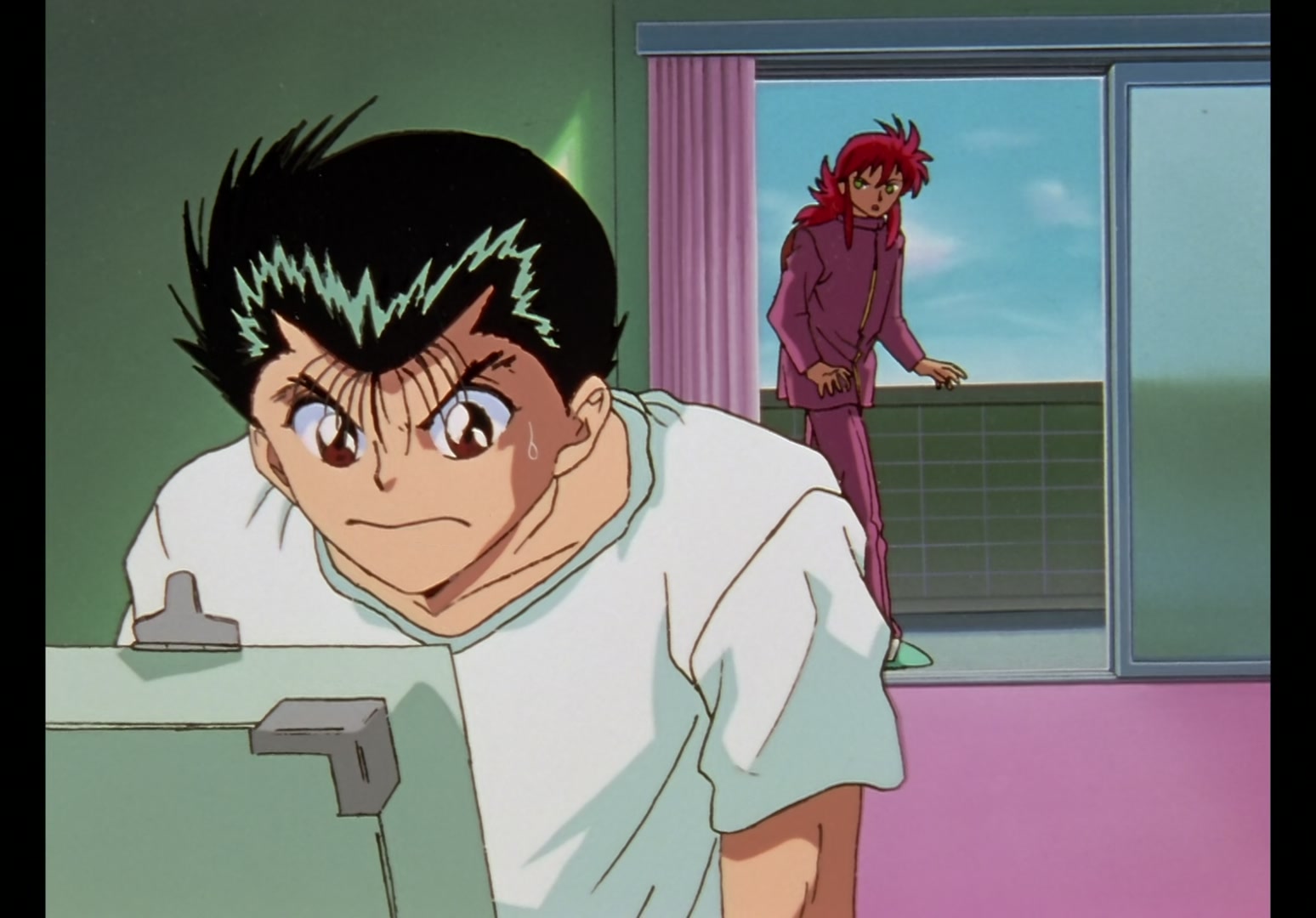 Yu Yu Hakusho Ep 76: Kuwabara: Awakening @ 00:19:27