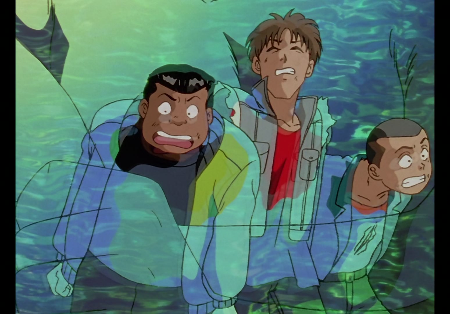 Yu Yu Hakusho Ep 77: Sensui's Fall @ 00:01:30
