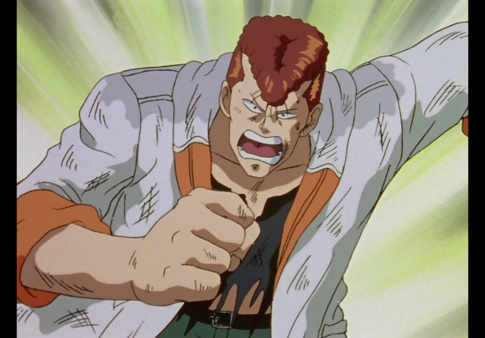 Yu Yu Hakusho Ep 77: Sensui's Fall @ 00:01:38