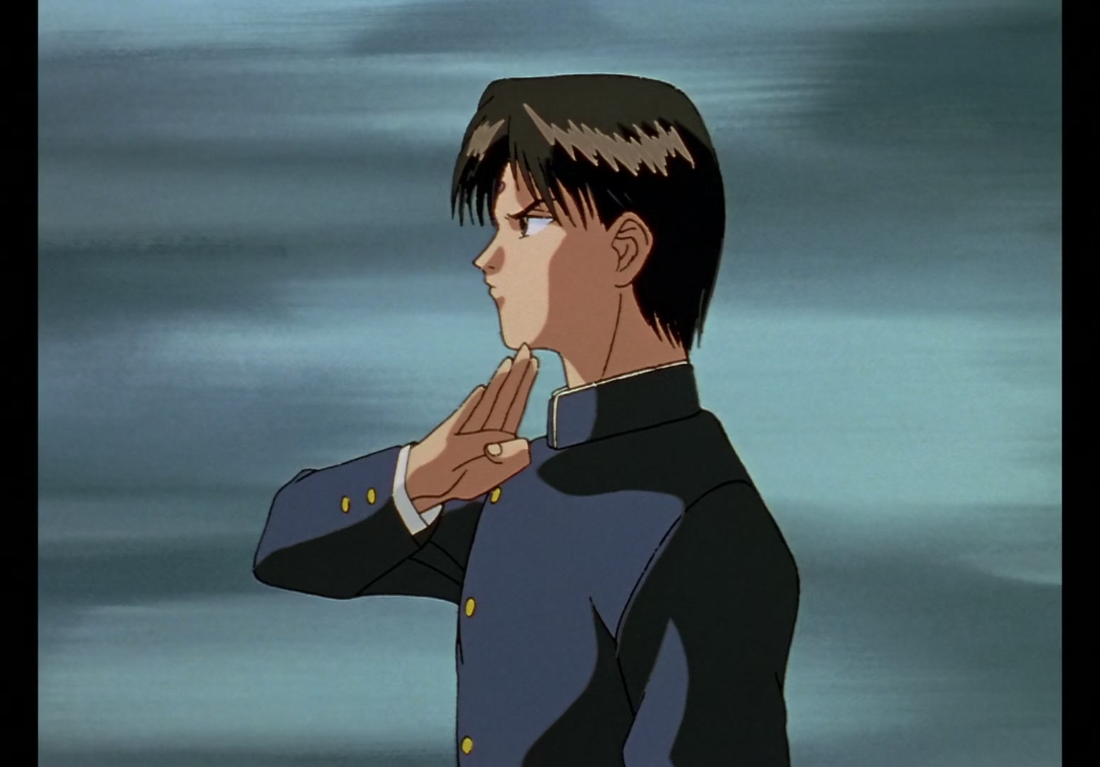 Yu Yu Hakusho Ep 77: Sensui's Fall @ 00:05:48
