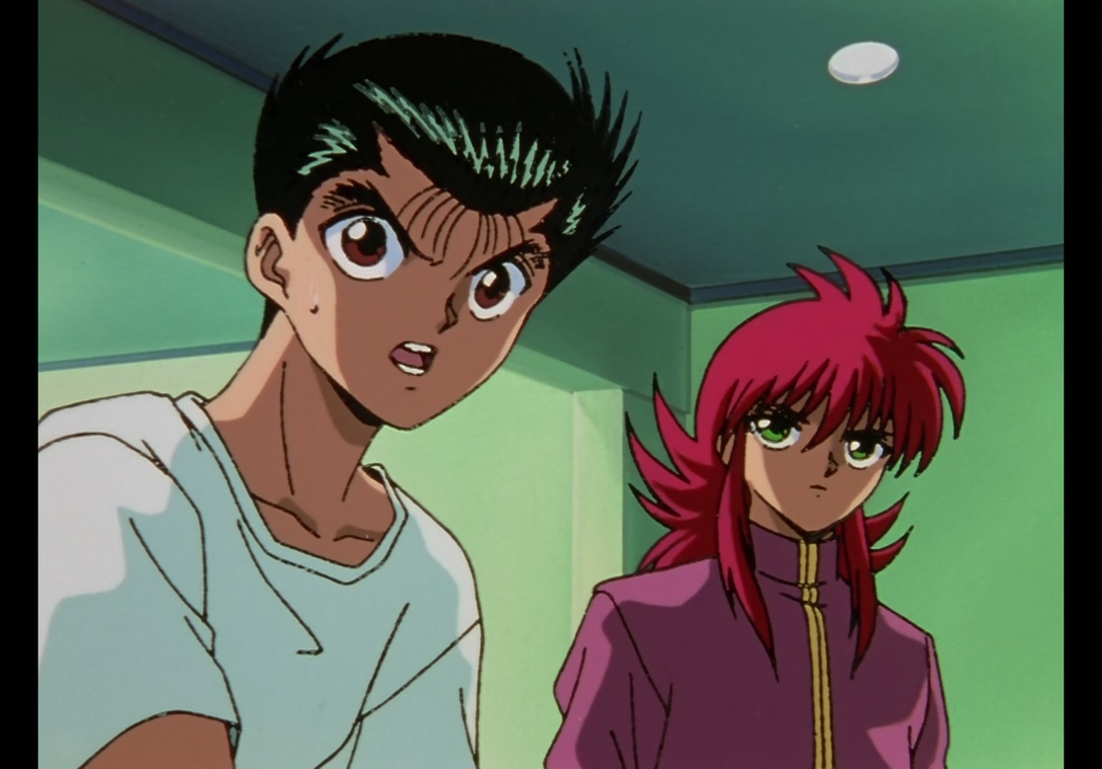 Yu Yu Hakusho Ep 77: Sensui's Fall @ 00:08:35