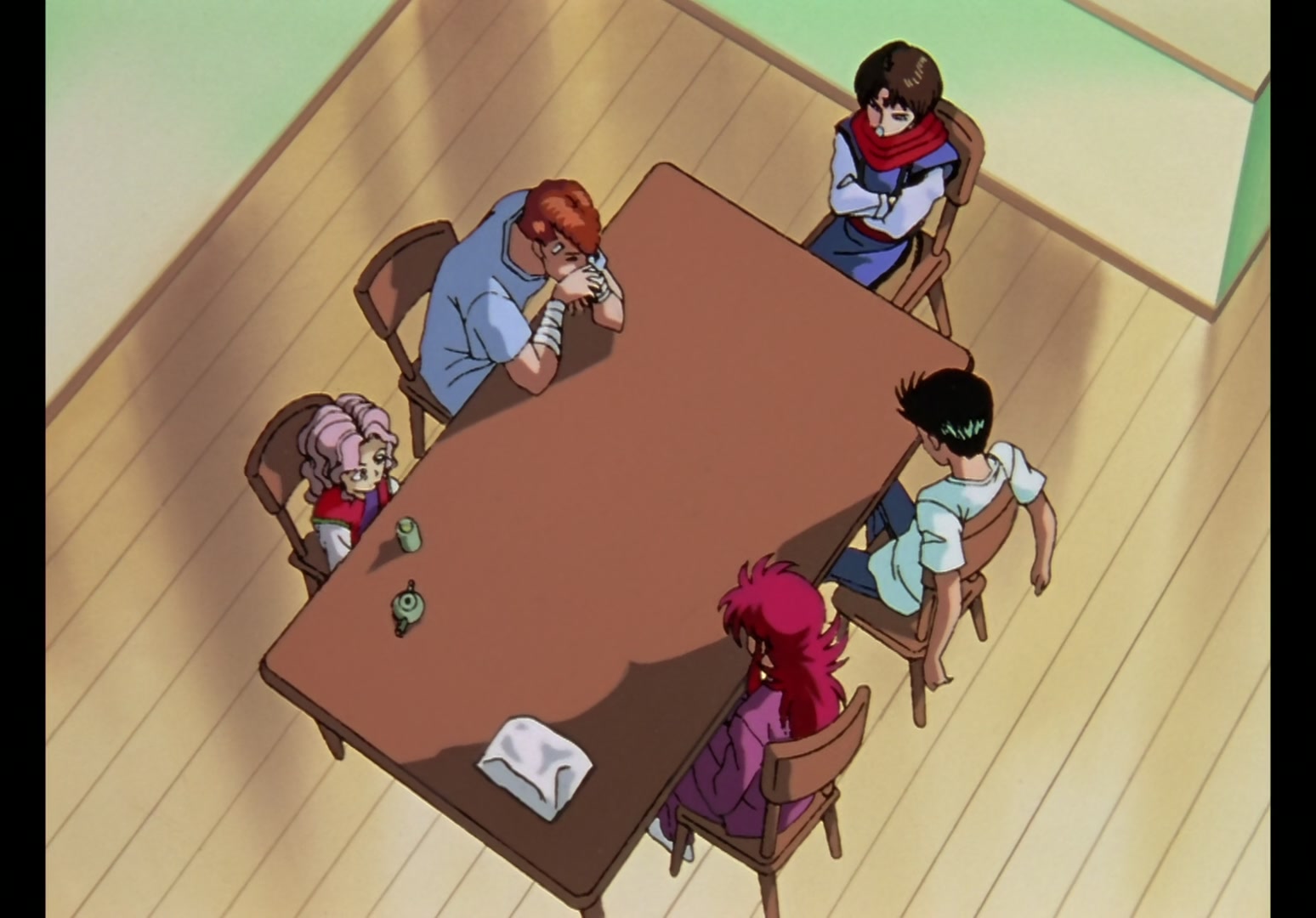 Yu Yu Hakusho Ep 77: Sensui's Fall @ 00:10:36