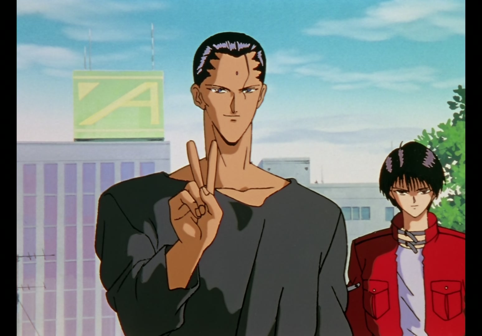 Yu Yu Hakusho Ep 77: Sensui's Fall @ 00:16:33