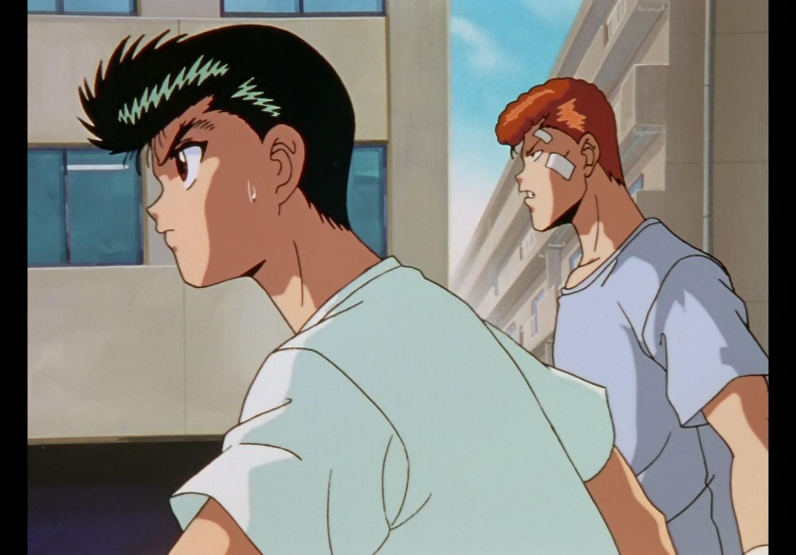 Yu Yu Hakusho Ep 77: Sensui's Fall @ 00:16:52