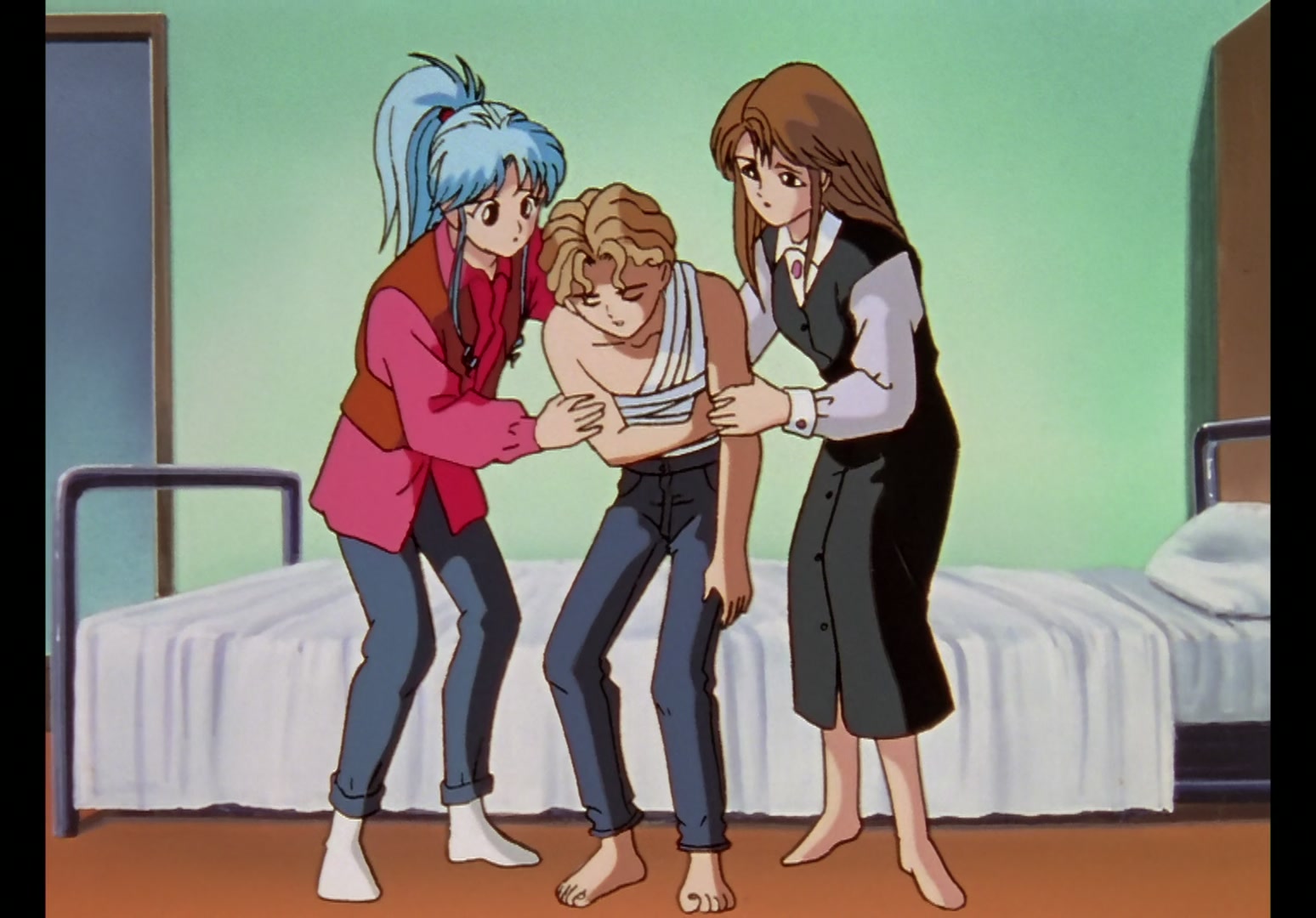 Yu Yu Hakusho Ep 77: Sensui's Fall @ 00:17:14