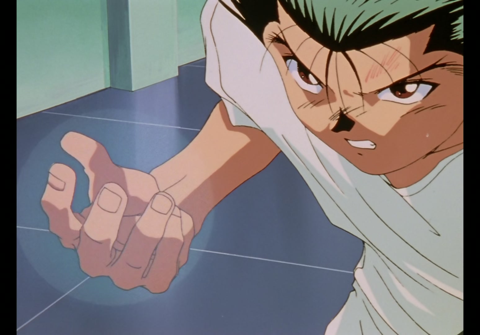 Yu Yu Hakusho Ep 77: Sensui's Fall @ 00:22:14