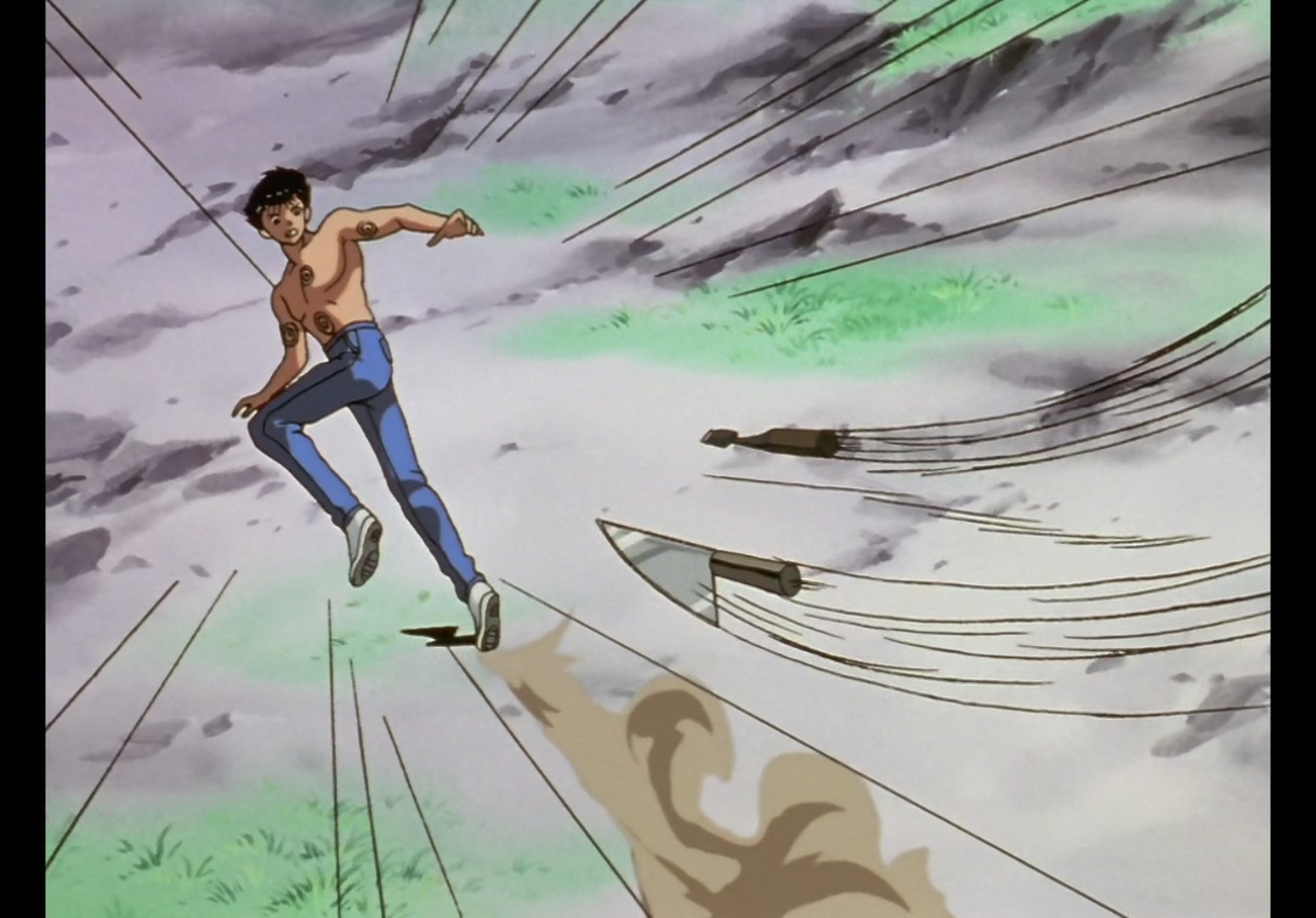 Yu Yu Hakusho Ep 80: Moving Target @ 00:02:23