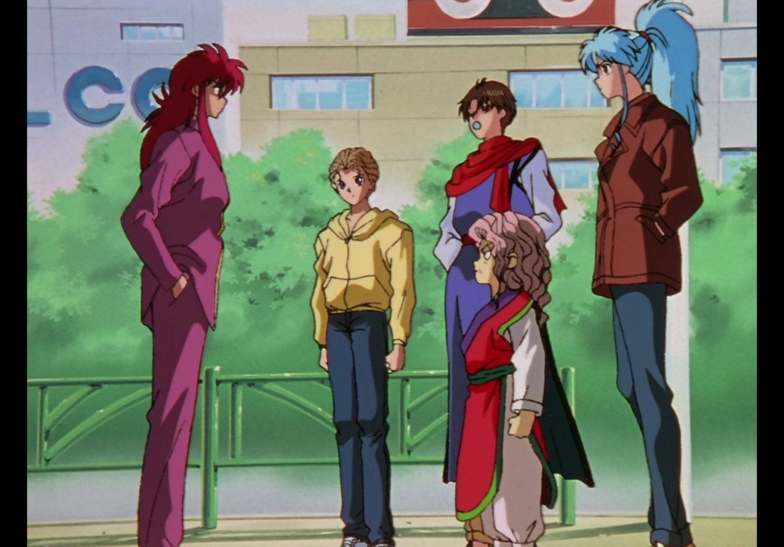 Yu Yu Hakusho Ep 80: Moving Target @ 00:03:16