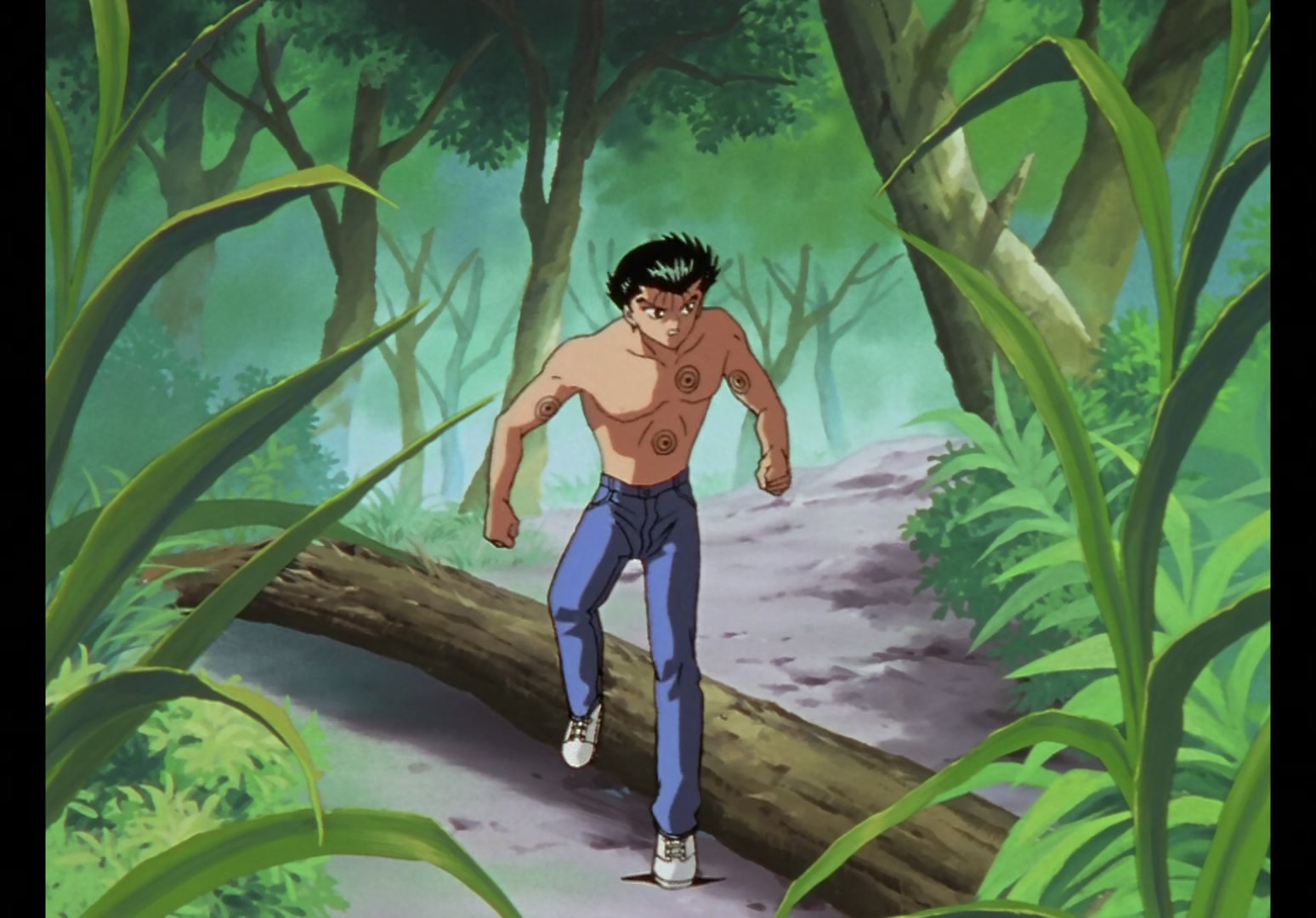 Yu Yu Hakusho Ep 80: Moving Target @ 00:05:25