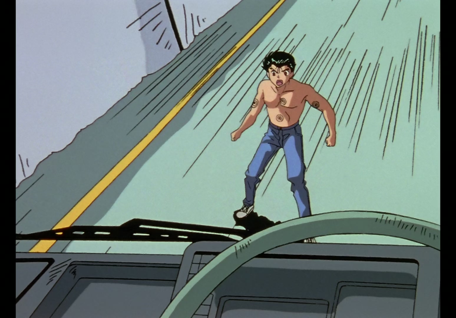 Yu Yu Hakusho Ep 80: Moving Target @ 00:06:52