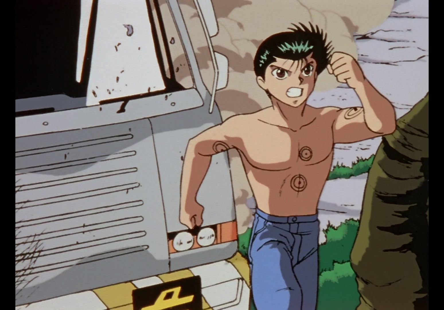 Yu Yu Hakusho Ep 80: Moving Target @ 00:07:23
