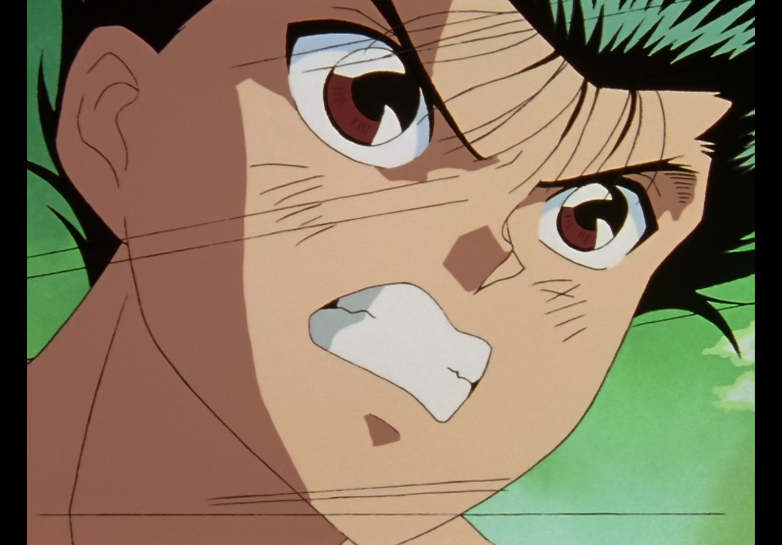 Yu Yu Hakusho Ep 80: Moving Target @ 00:08:46