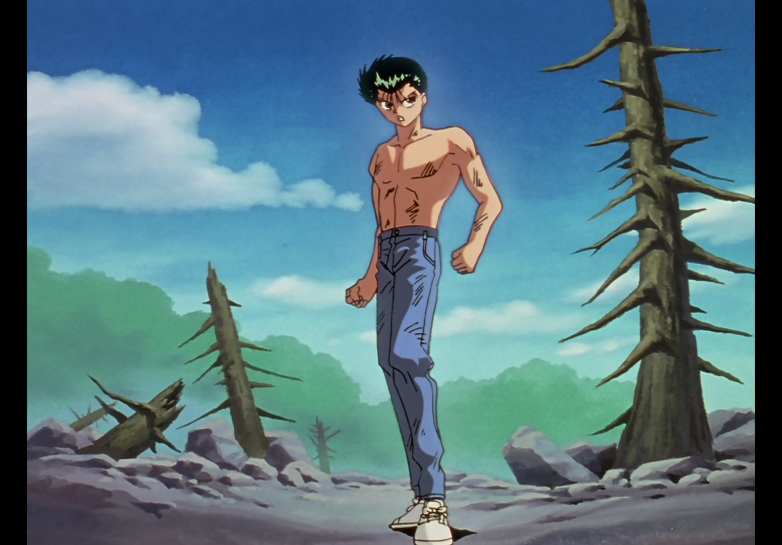 Yu Yu Hakusho Ep 80: Moving Target @ 00:14:31