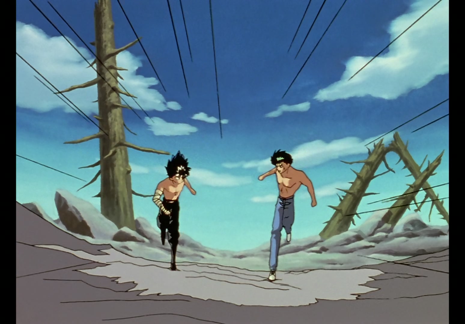 Yu Yu Hakusho Ep 80: Moving Target @ 00:15:55
