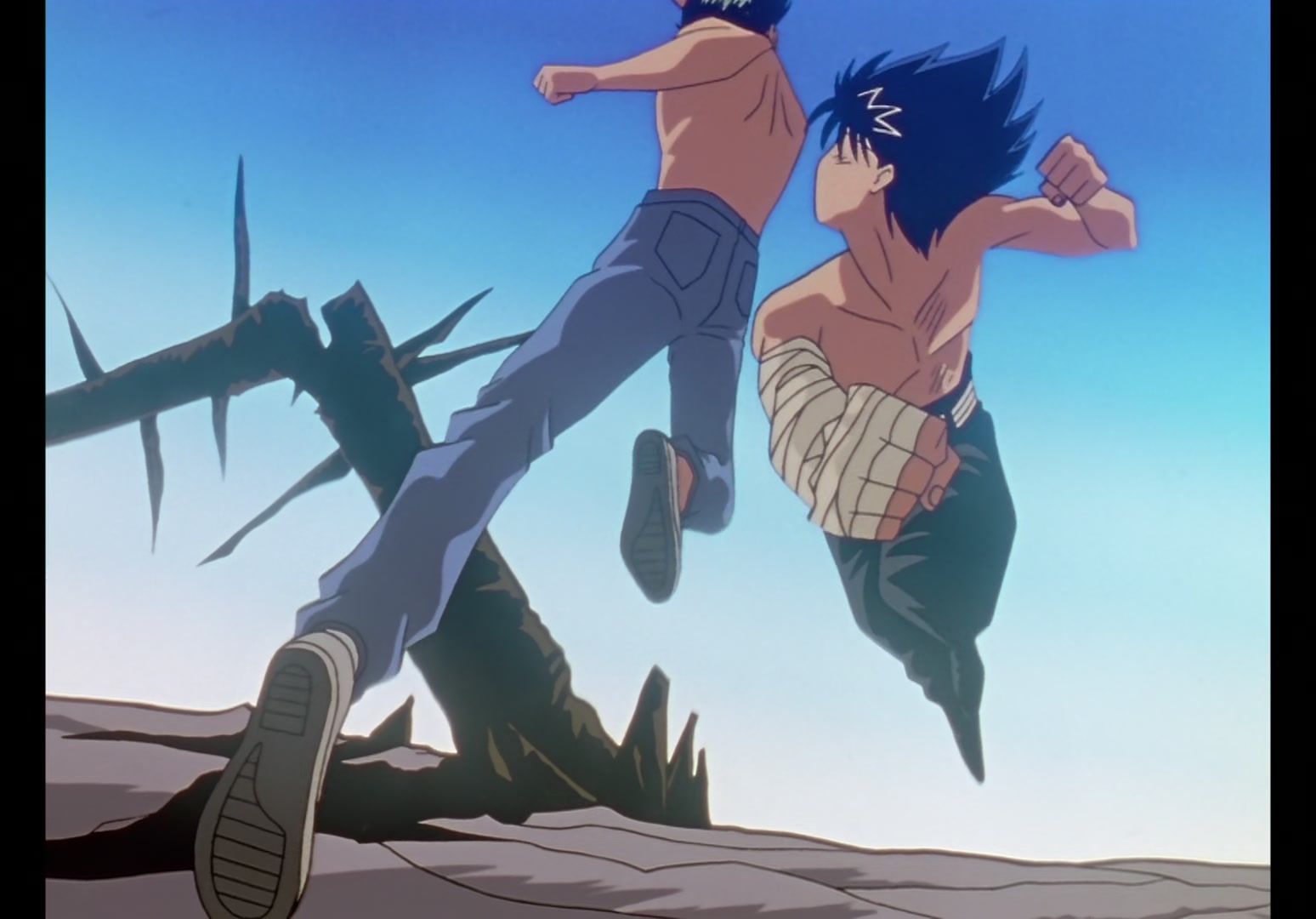 Yu Yu Hakusho Ep 80: Moving Target @ 00:15:59