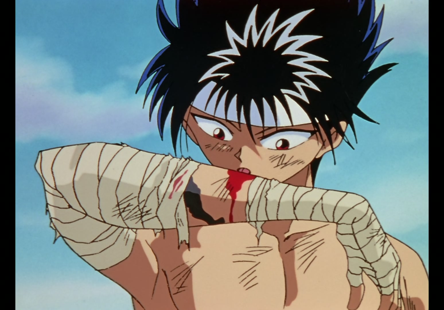 Yu Yu Hakusho Ep 80: Moving Target @ 00:16:40