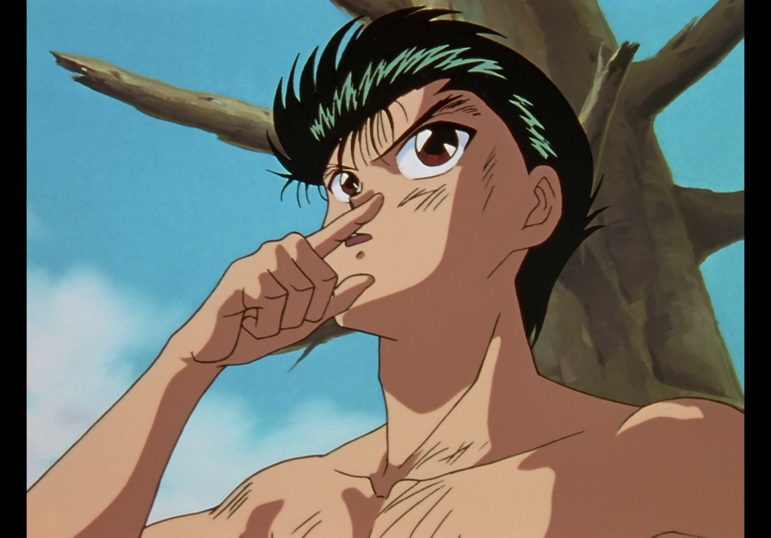Yu Yu Hakusho Ep 80: Moving Target @ 00:18:53