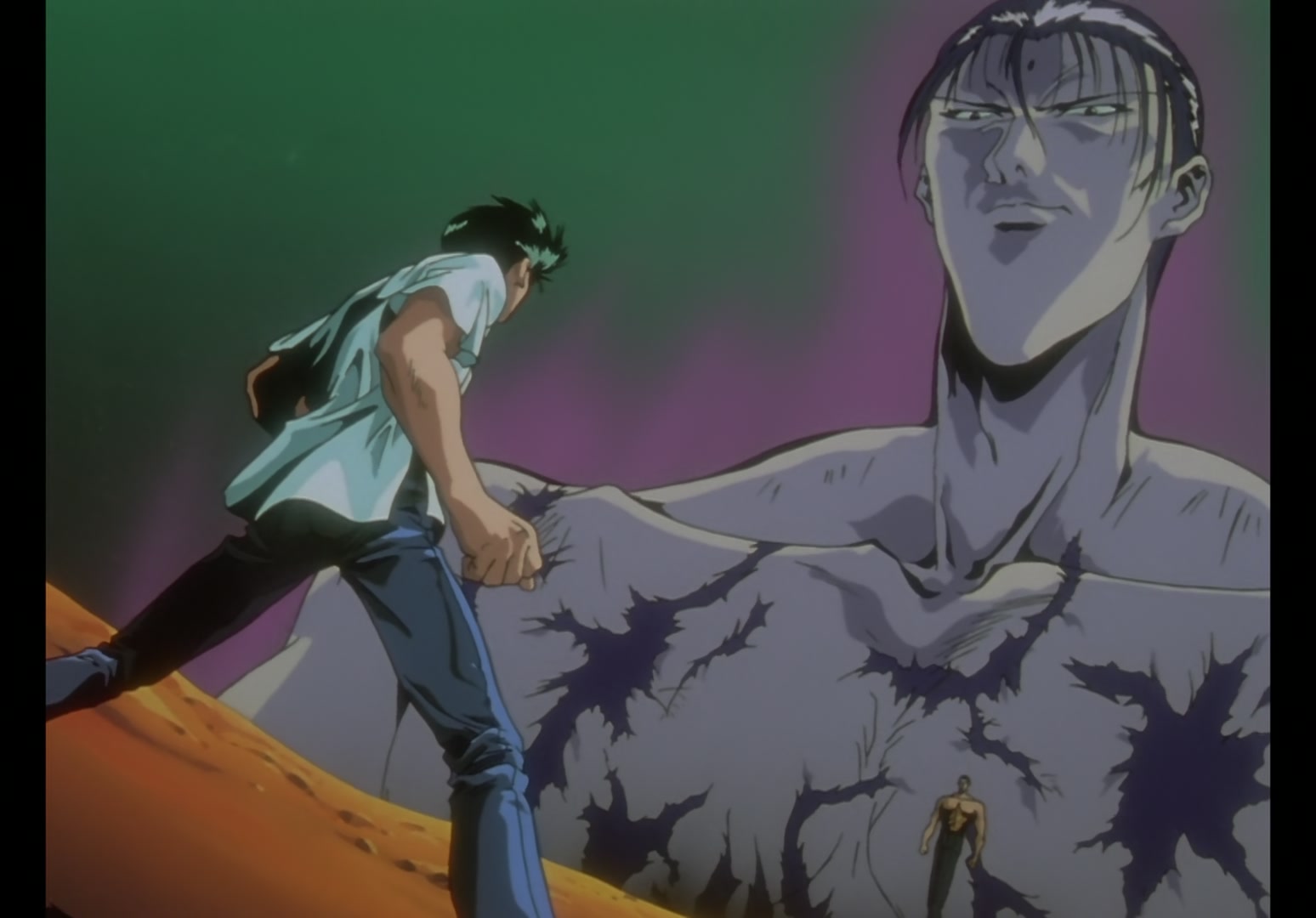 Yu Yu Hakusho Ep 85: Spirit Detective Showdown @ 00:21:37
