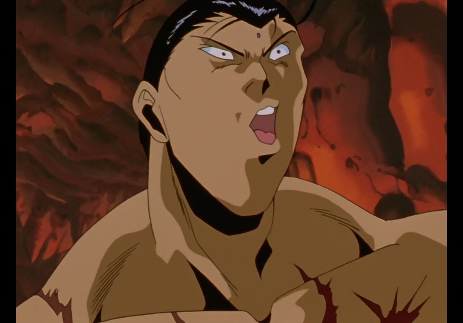 Yu Yu Hakusho Ep 87: Power Between the Teeth @ 00:01:34