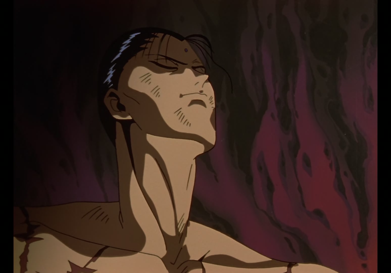 Yu Yu Hakusho Ep 88: The True Face of Sensui @ 00:01:49