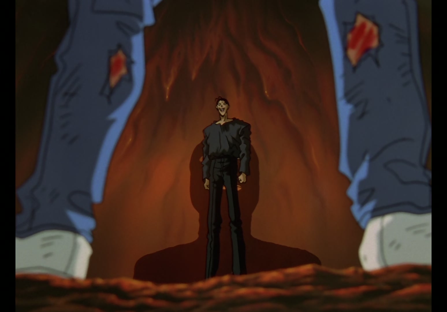 Yu Yu Hakusho Ep 88: The True Face of Sensui @ 00:02:35