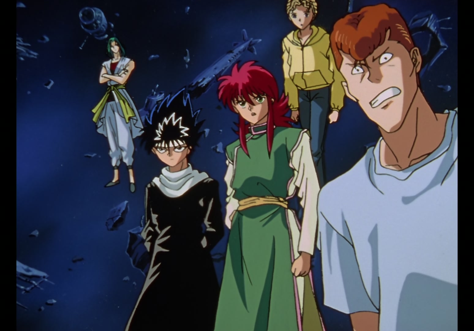 Yu Yu Hakusho Ep 88: The True Face of Sensui @ 00:02:54