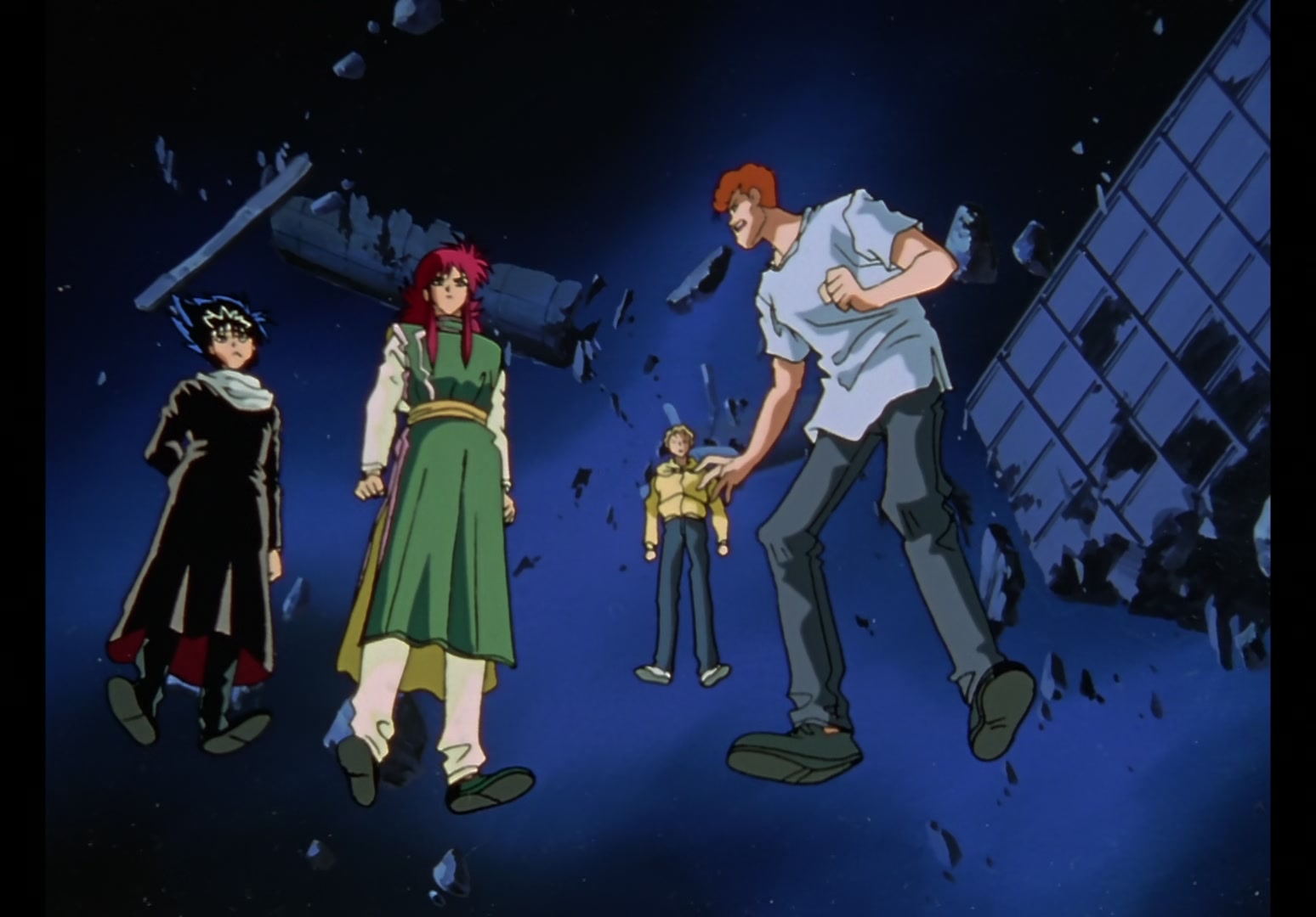 Yu Yu Hakusho Ep 88: The True Face of Sensui @ 00:04:10