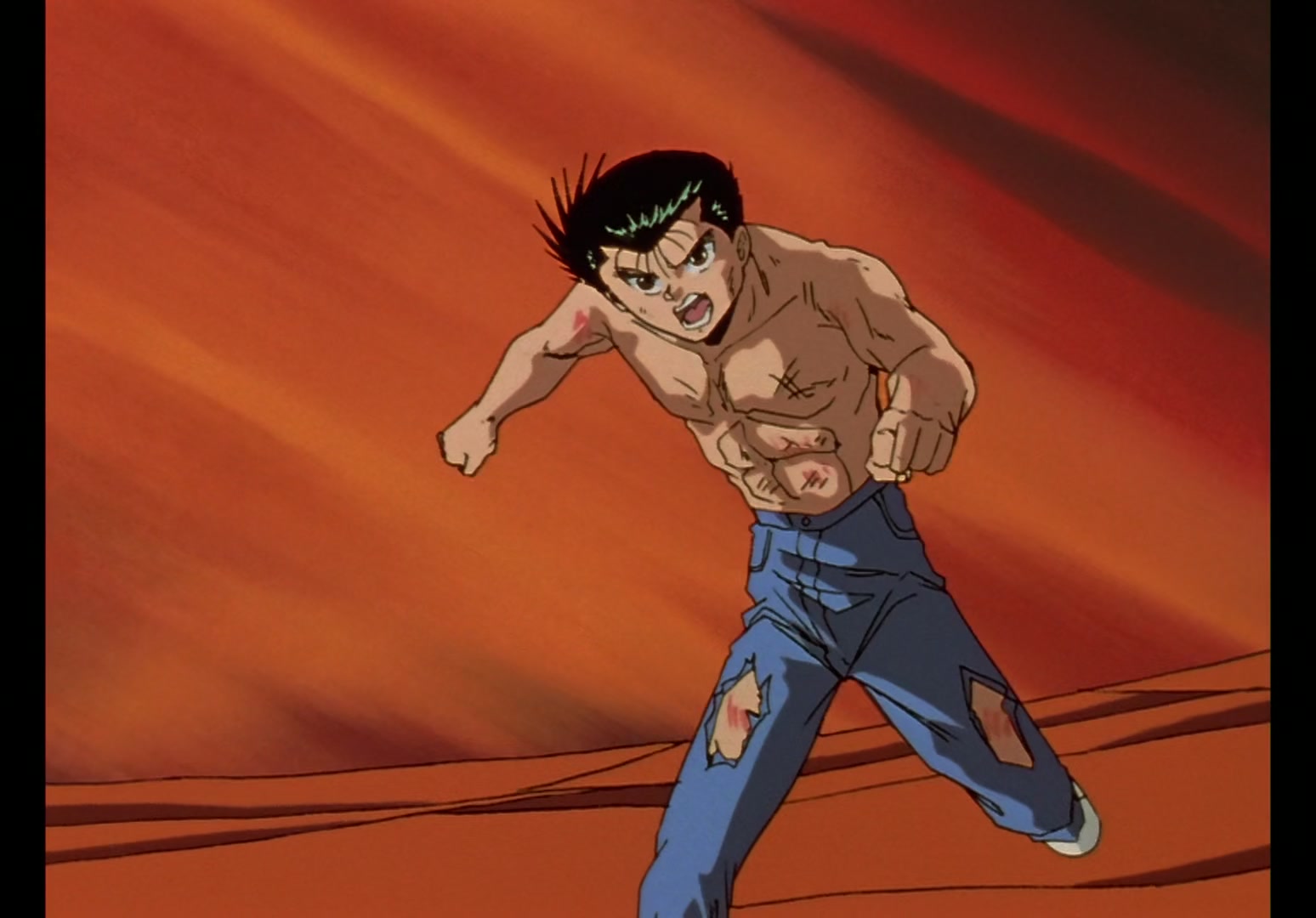 Yu Yu Hakusho Ep 88: The True Face of Sensui @ 00:06:00
