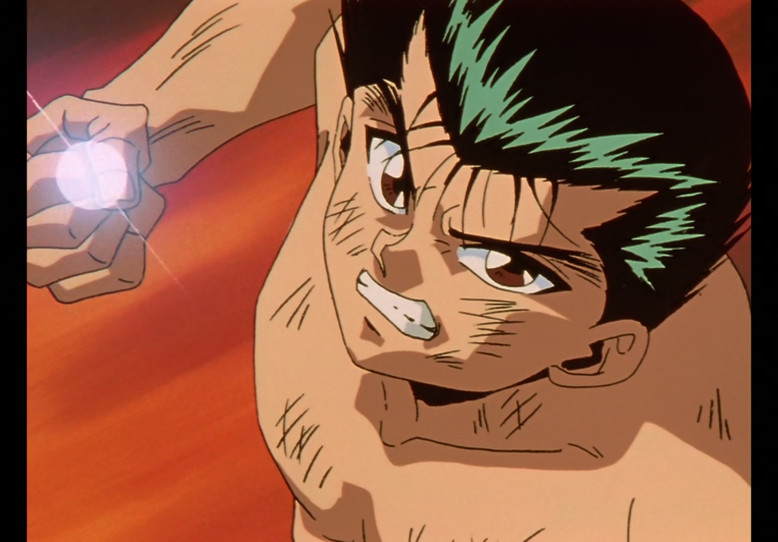 Yu Yu Hakusho Ep 88: The True Face of Sensui @ 00:06:07