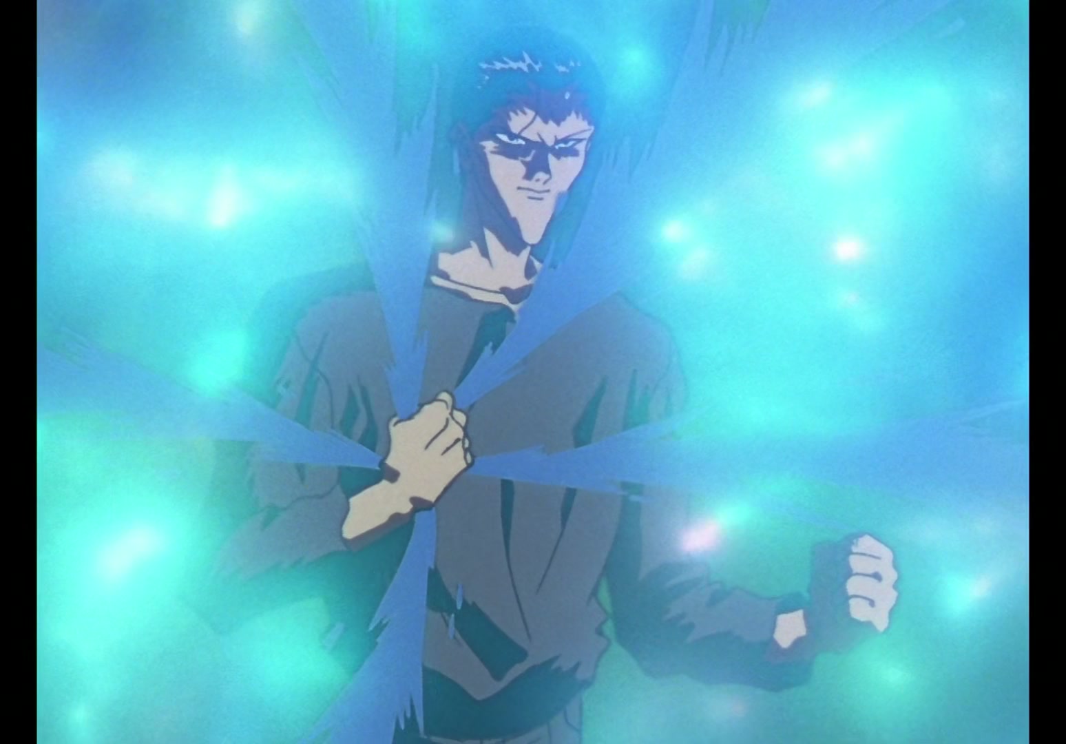 Yu Yu Hakusho Ep 88: The True Face of Sensui @ 00:15:48
