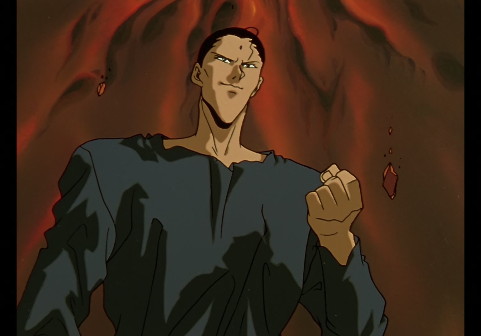 Yu Yu Hakusho Ep 88: The True Face of Sensui @ 00:18:46