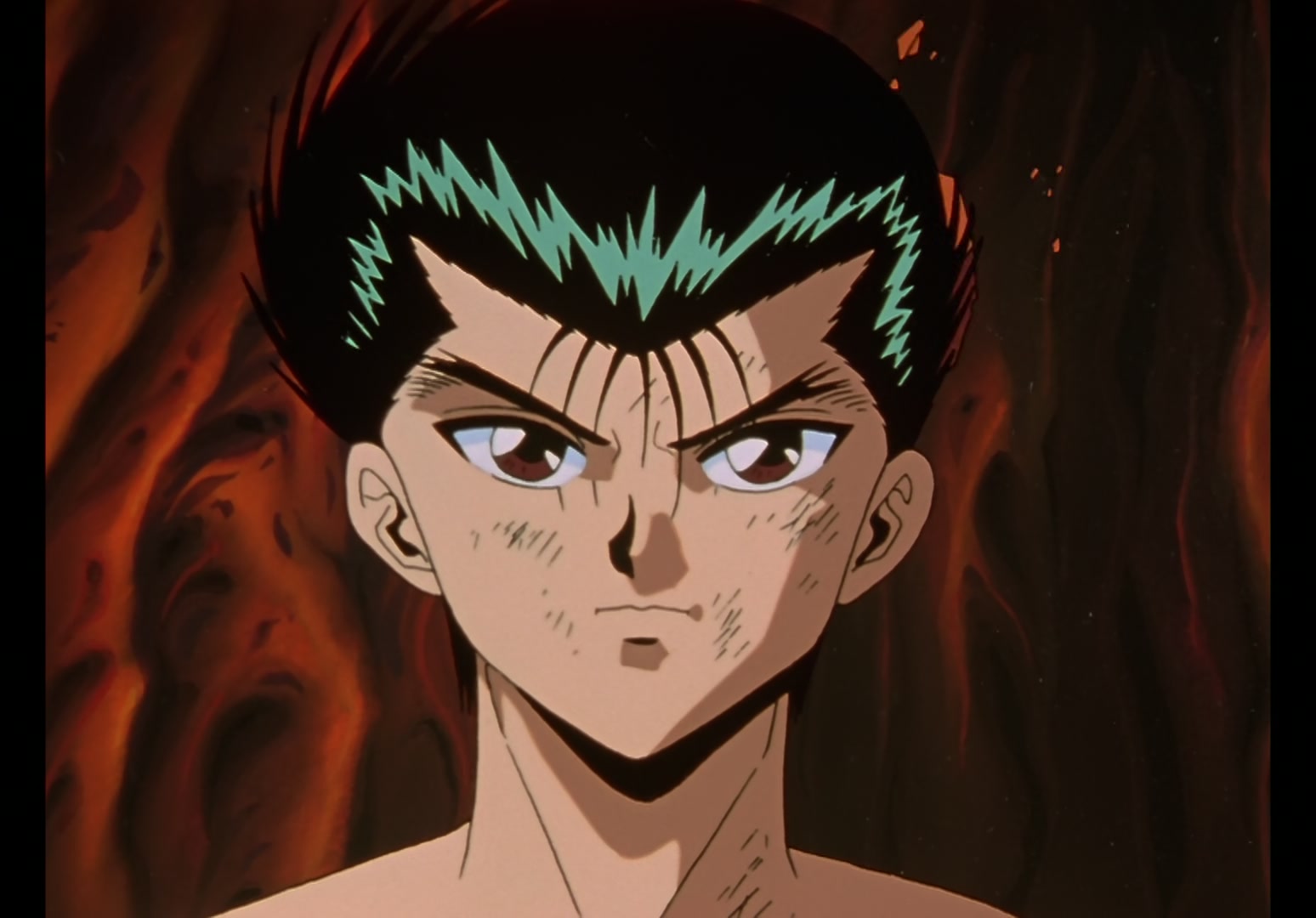 Yu Yu Hakusho Ep 88: The True Face of Sensui @ 00:20:02