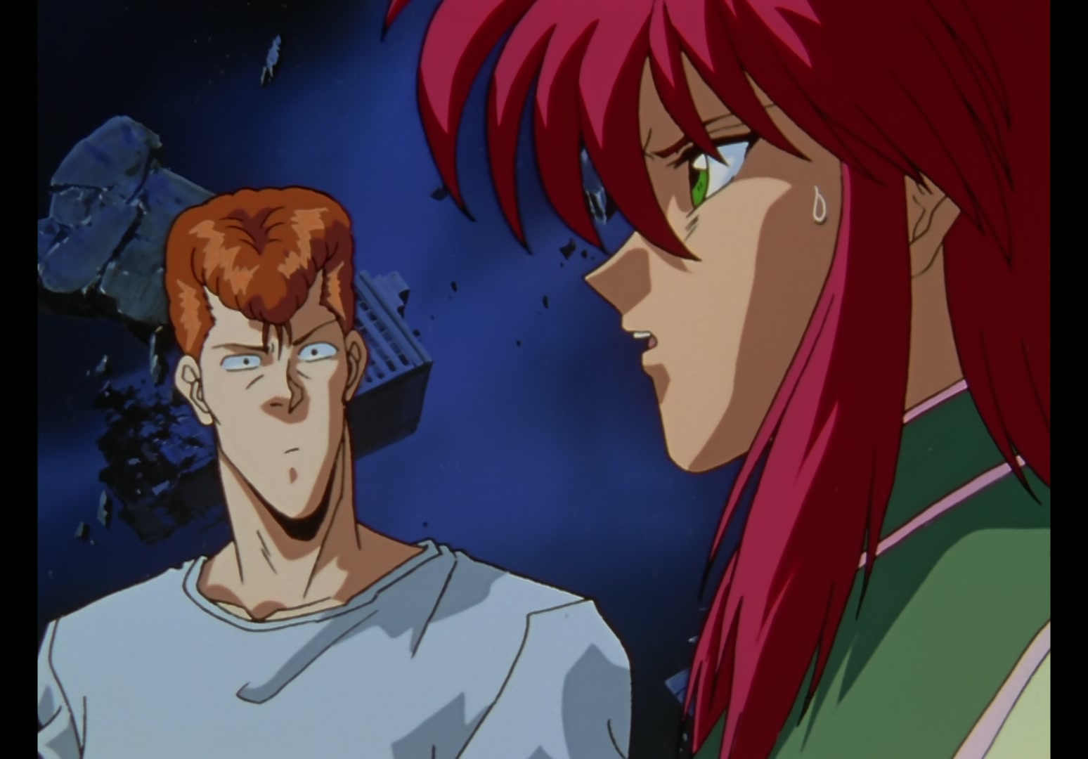 Yu Yu Hakusho Ep 88: The True Face of Sensui @ 00:20:25