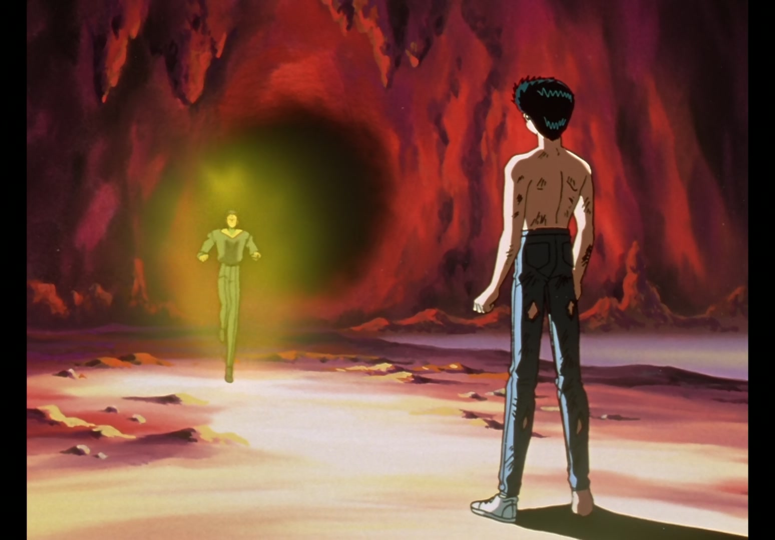 Yu Yu Hakusho Ep 88: The True Face of Sensui @ 00:22:07