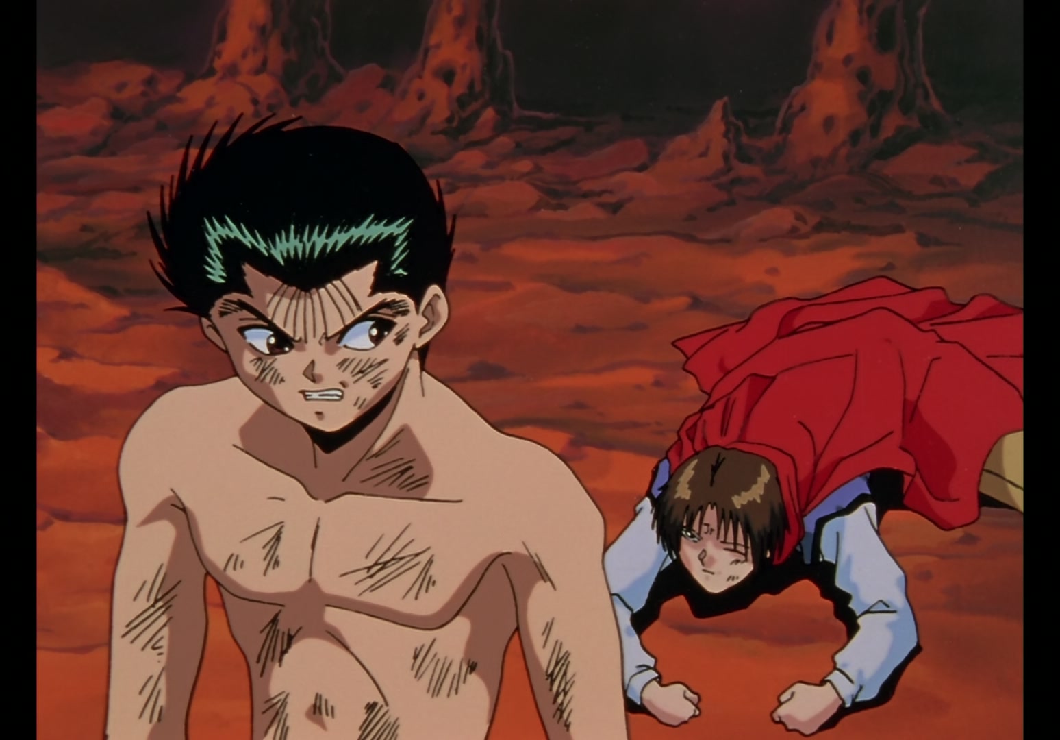 Yu Yu Hakusho Ep 89: Death of a Spirit Detective @ 00:04:40