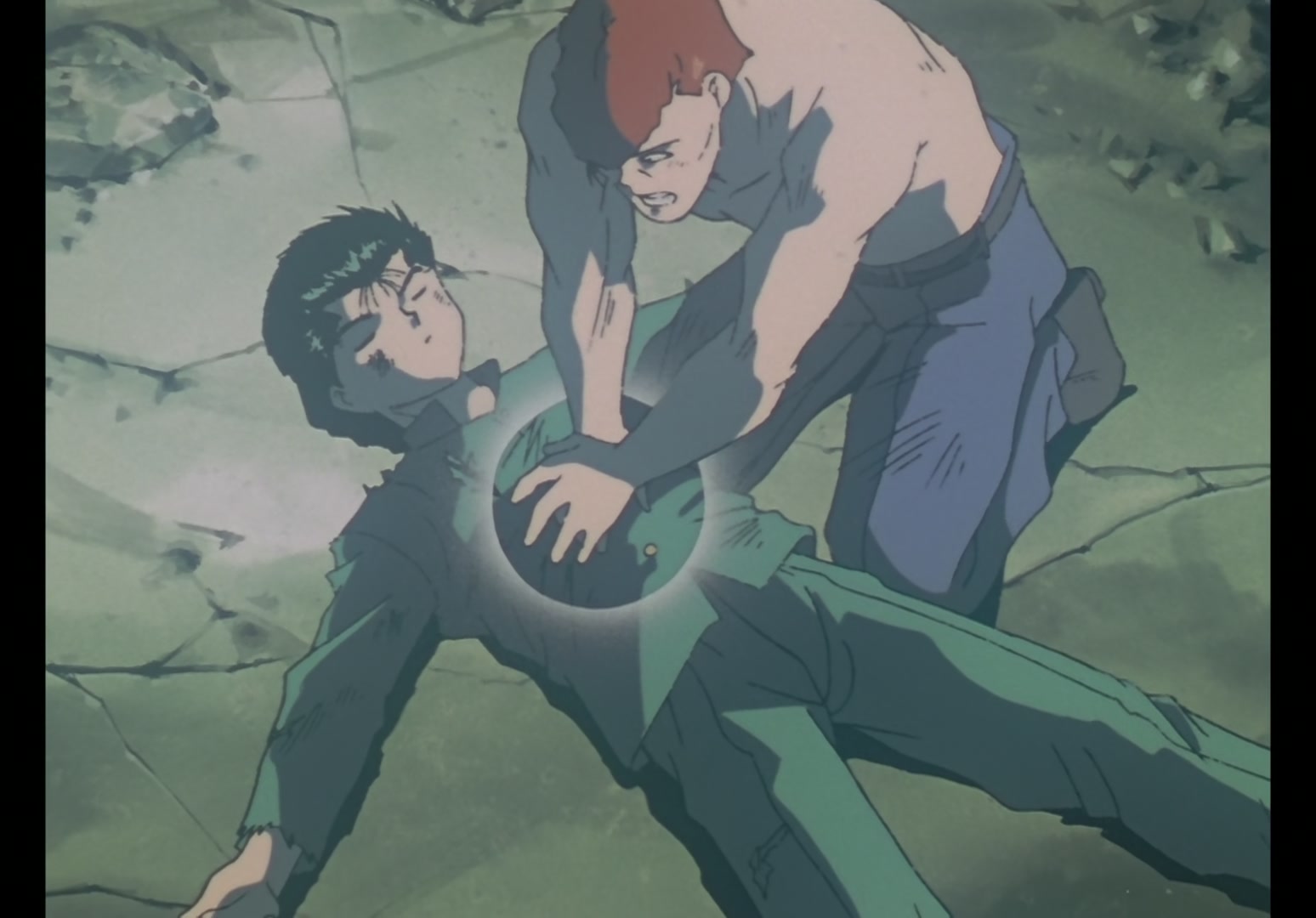 Yu Yu Hakusho Ep 89: Death of a Spirit Detective @ 00:14:47