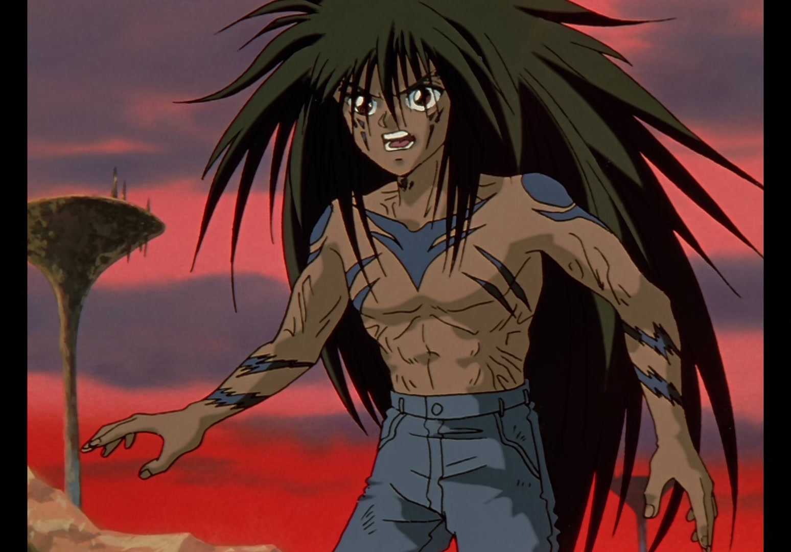 Yu Yu Hakusho Ep 93: Sensui's End @ 00:08:16