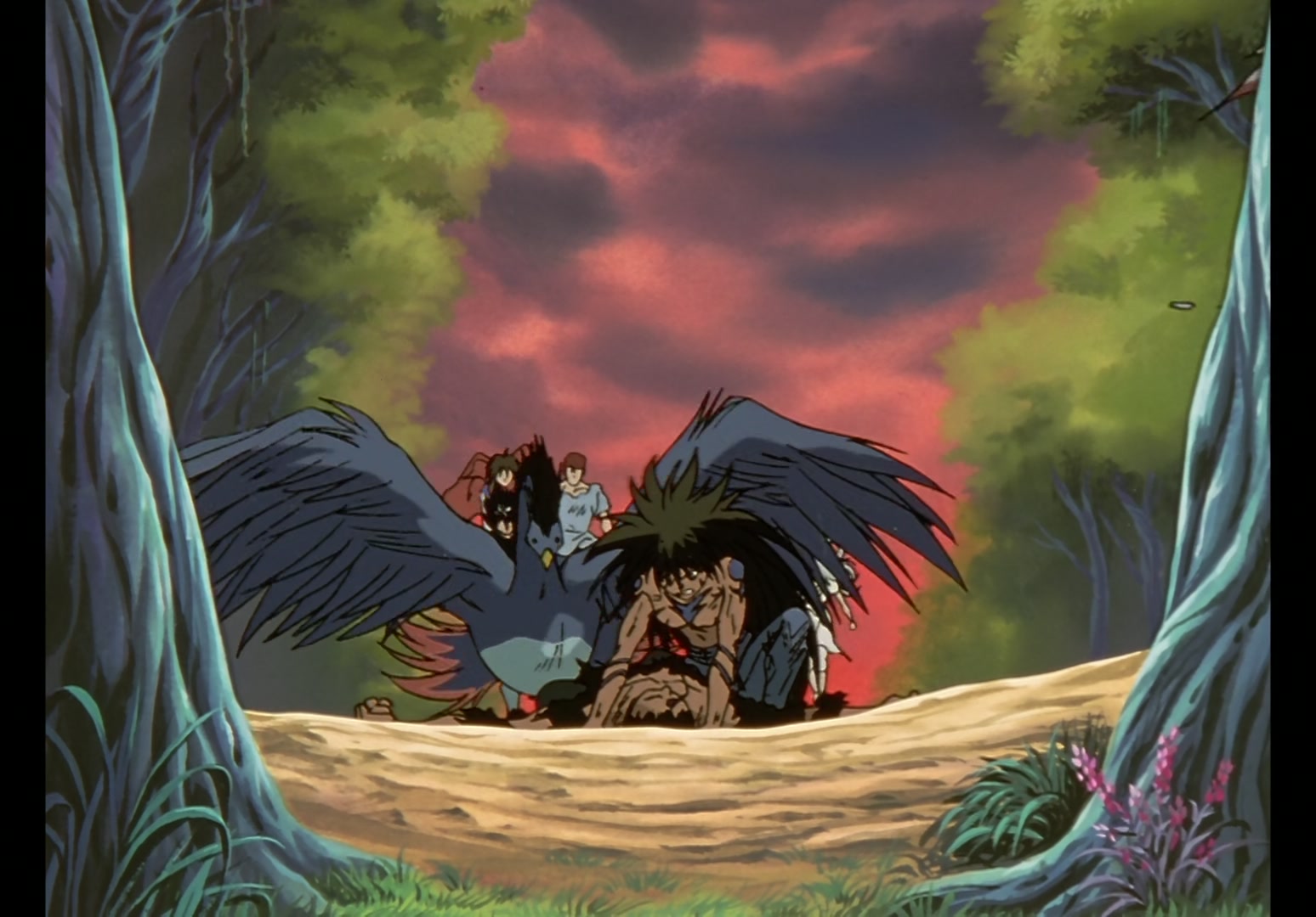 Yu Yu Hakusho Ep 93: Sensui's End @ 00:08:54