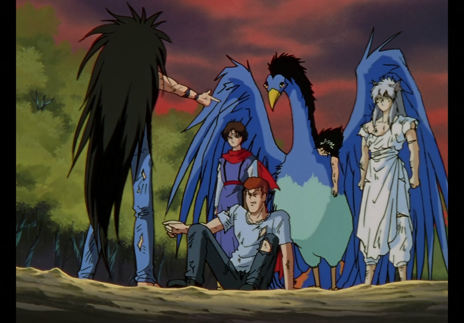 Yu Yu Hakusho Ep 93: Sensui's End @ 00:19:32