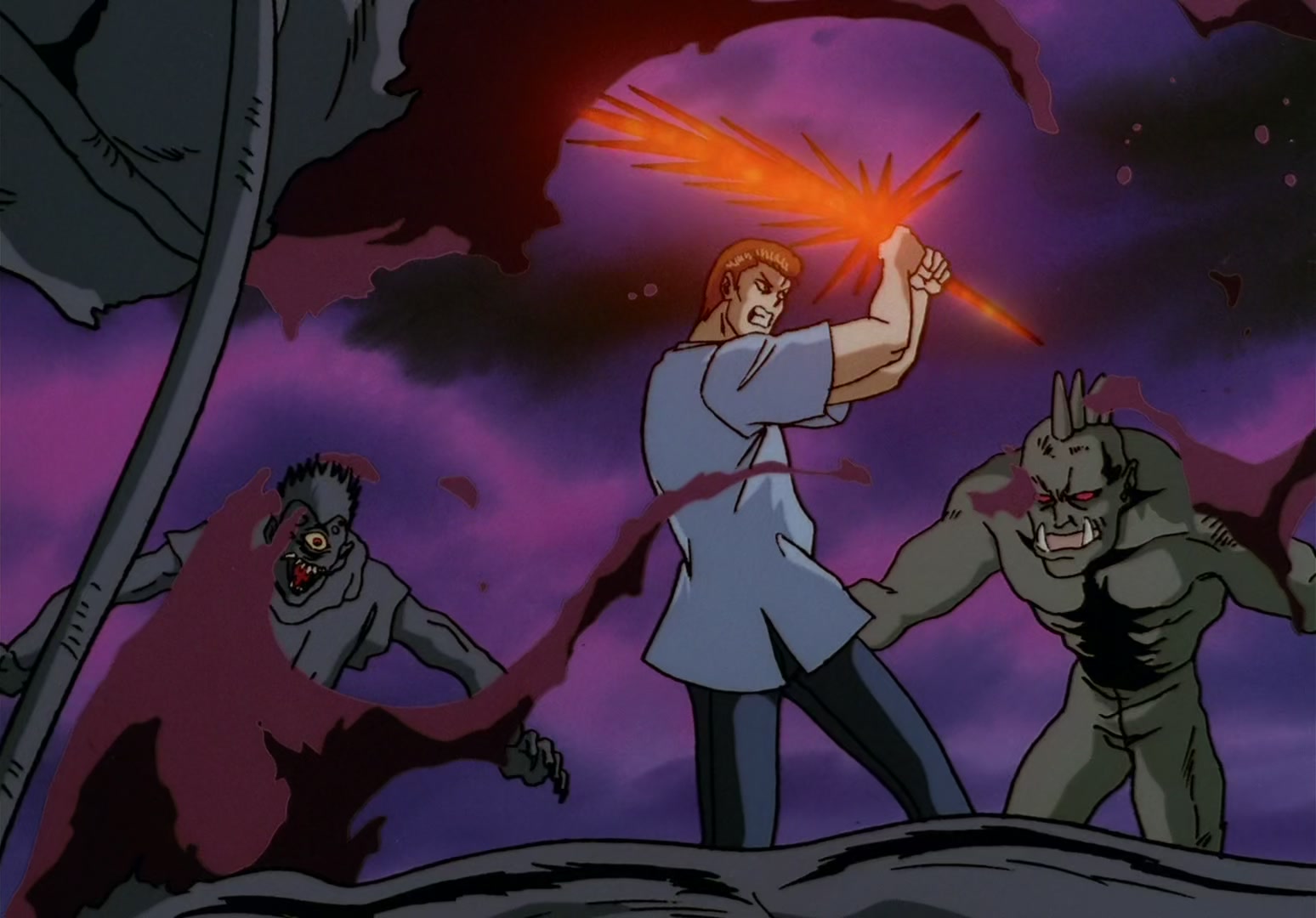 Yu Yu Hakusho Ep 96: Three Strangers, Three Kings @ 00:00:52