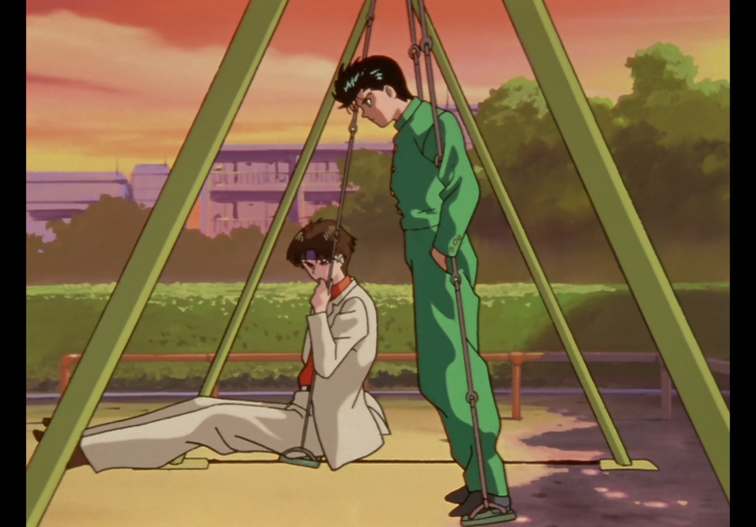 Yu Yu Hakusho Ep 96: Three Strangers, Three Kings @ 00:01:34