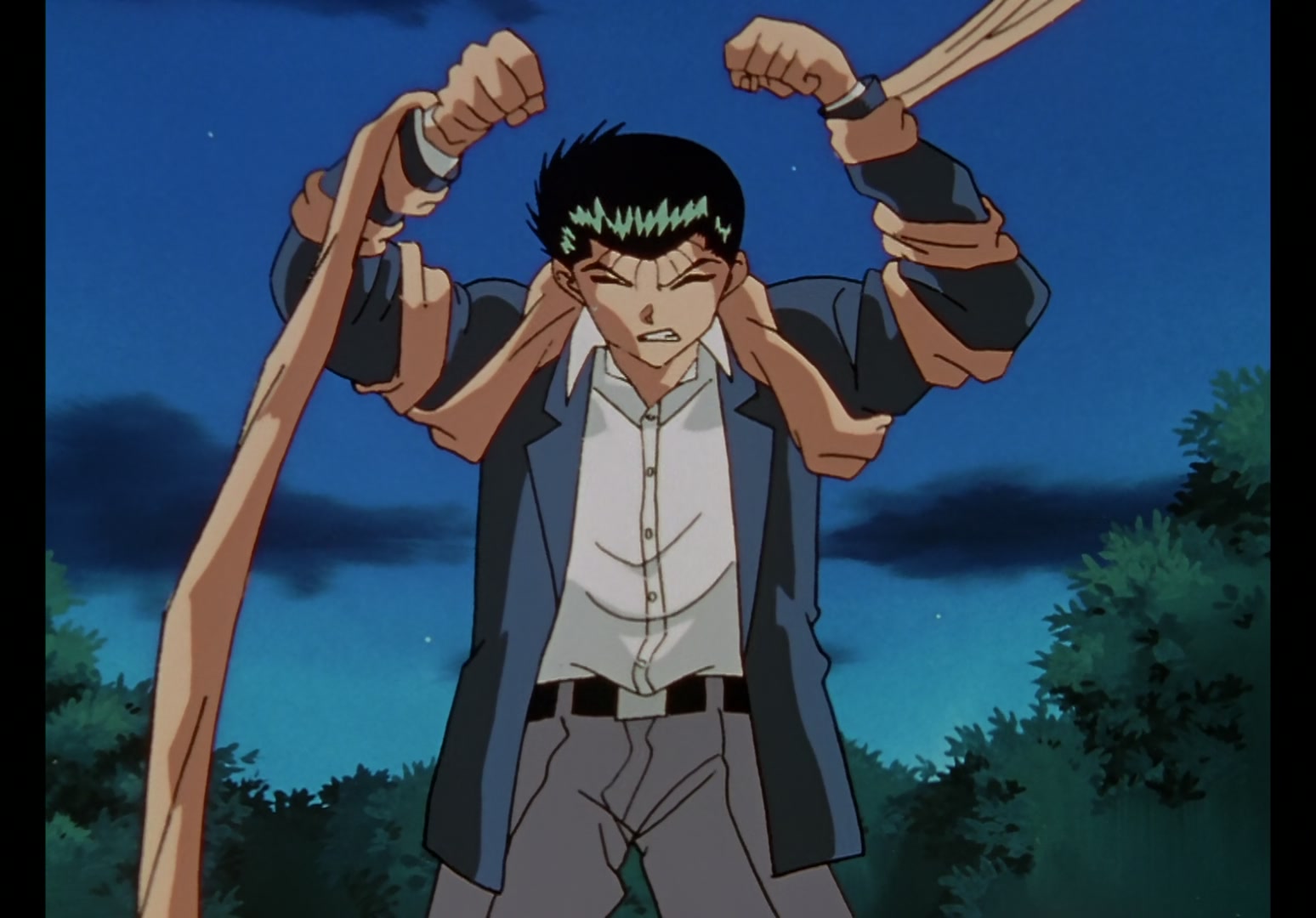 Yu Yu Hakusho Ep 96: Three Strangers, Three Kings @ 00:17:34