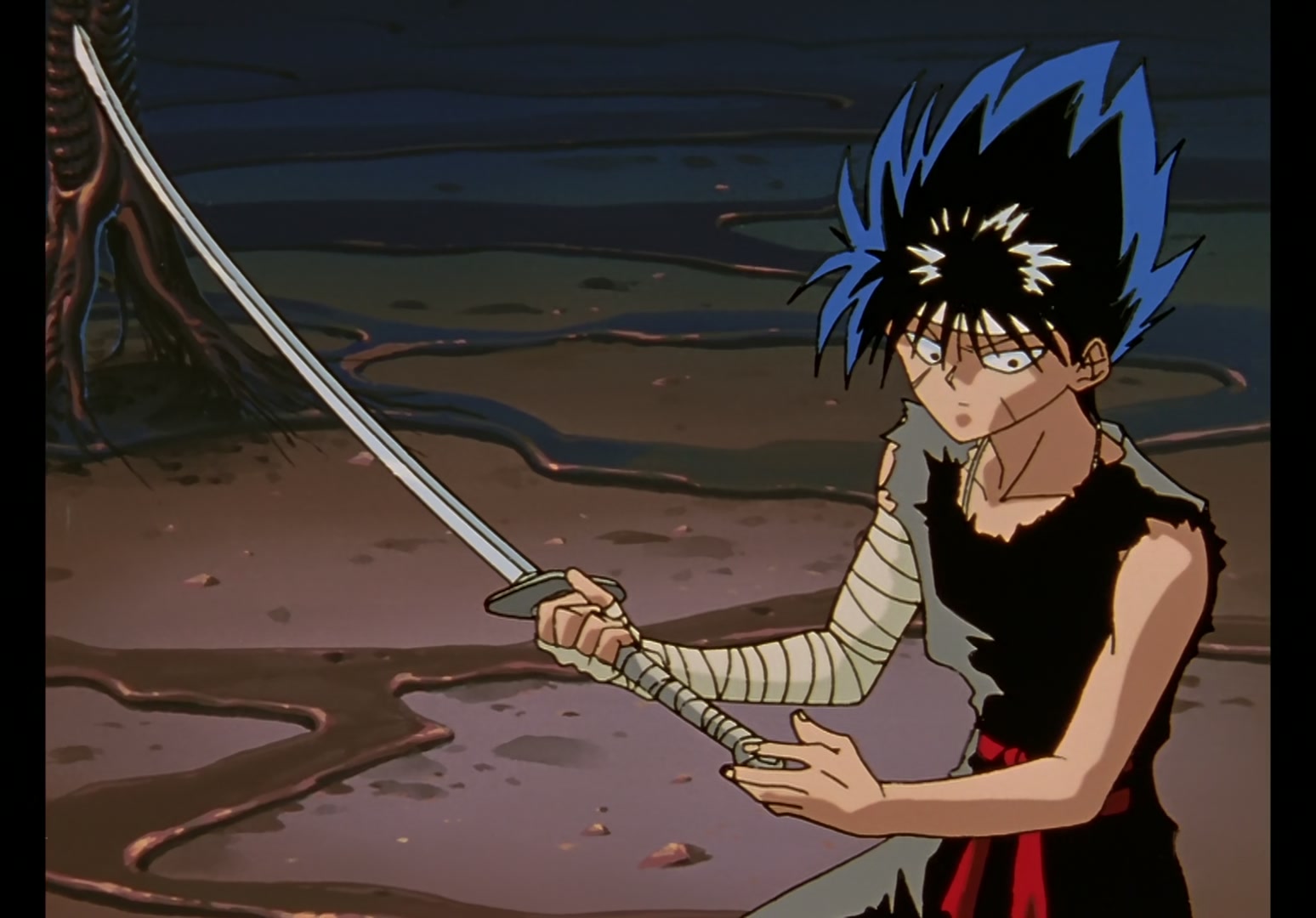 Yu Yu Hakusho Ep 100: The Secret of the Jagan @ 00:03:09